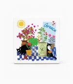 Κεραμικό Σουβέρ Γάτες - P2611.07