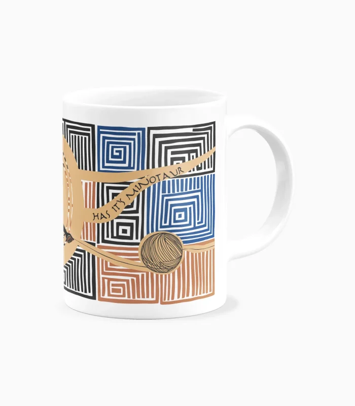 Κεραμική Κούπα Θησέας & Μινώταυρος - P2614.04 - Image 3