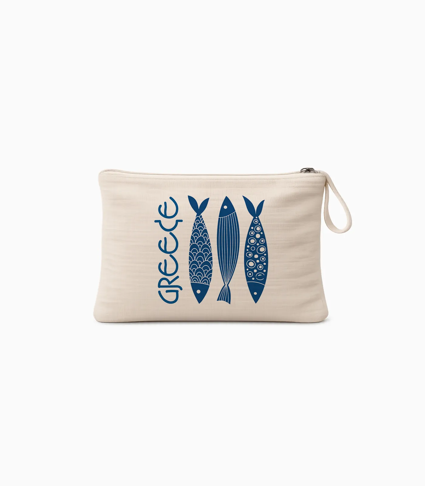 lini_kasetina_souvenir_printia_nisia_ellada_P2612.02 Λινή Κασετίνα Με Λαβή Νησιά & Ελλάδα - P2612.02 - Image 1