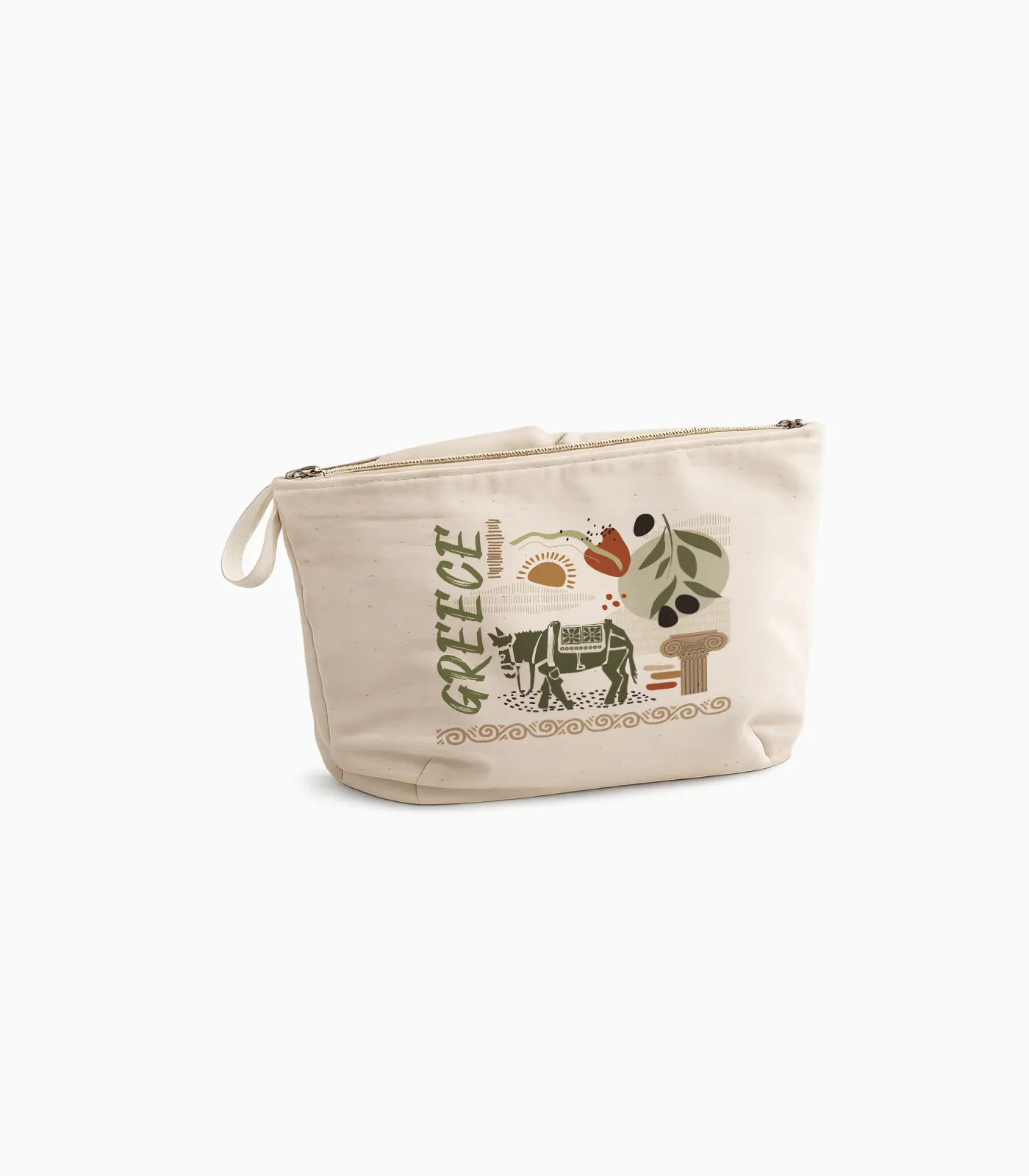 lino_neseser_souvenir_printia_elia_P2613.02 Λινό Νεσεσέρ Με Λαβή Ελιά - P2613.02 - Image 1