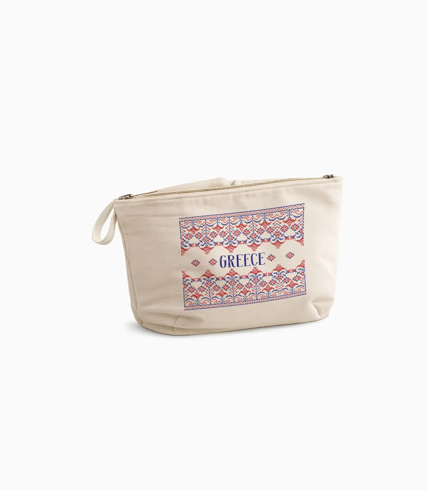 lino_neseser_souvenir_printia_folklore_P2605.01 Λινό Νεσεσέρ Με Λαβή Folklore - P2605.01 - Image 1