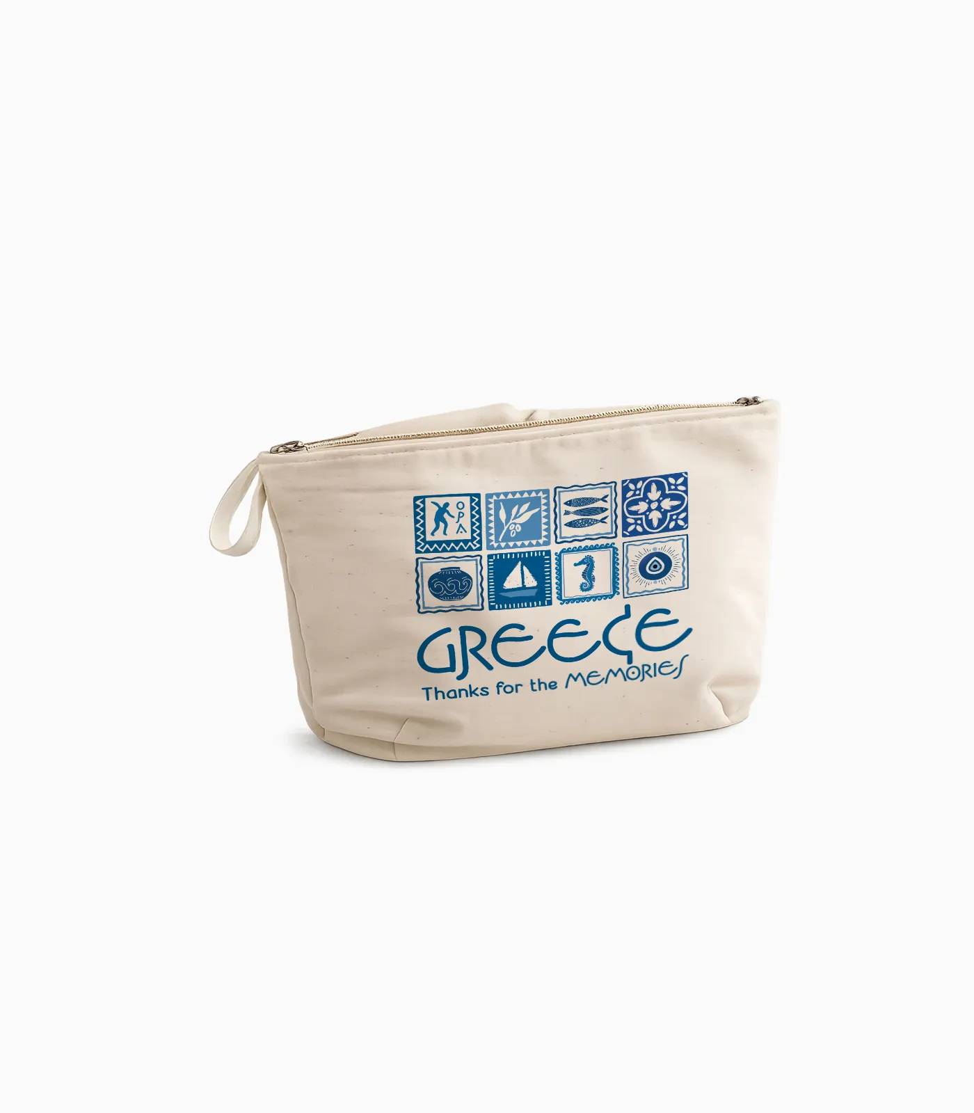 lino_neseser_souvenir_printia_nisia_ellada_P2612 Λινό Νεσεσέρ Με Λαβή Νησιά Ελλάδα - P2612 - Image 1