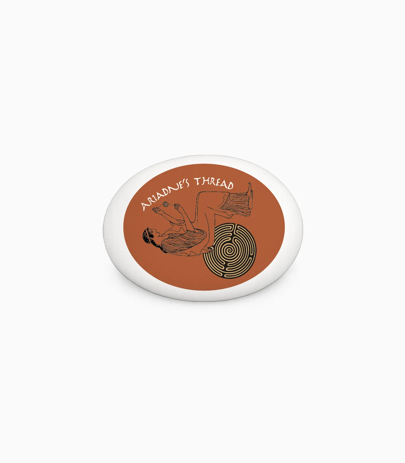 magnitaki_botsalo_obal_souvenir_printia_5.4Χ4.2_thiseas_kai_minwtauros_P2614.05 Μαγνητάκι Βότσαλο Οβάλ Θησέας & Μινώταυρος - P2614.05 - Image 1