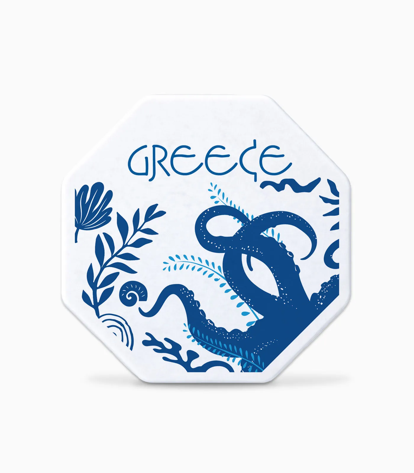 marmarino_oktagwno_12x12cm_souber_souvenir_printia_nisia_kai_ellada_P2612.04 Μαρμάρινο Σουβέρ Νησιά & Ελλάδα - P2612.04 - Image 1