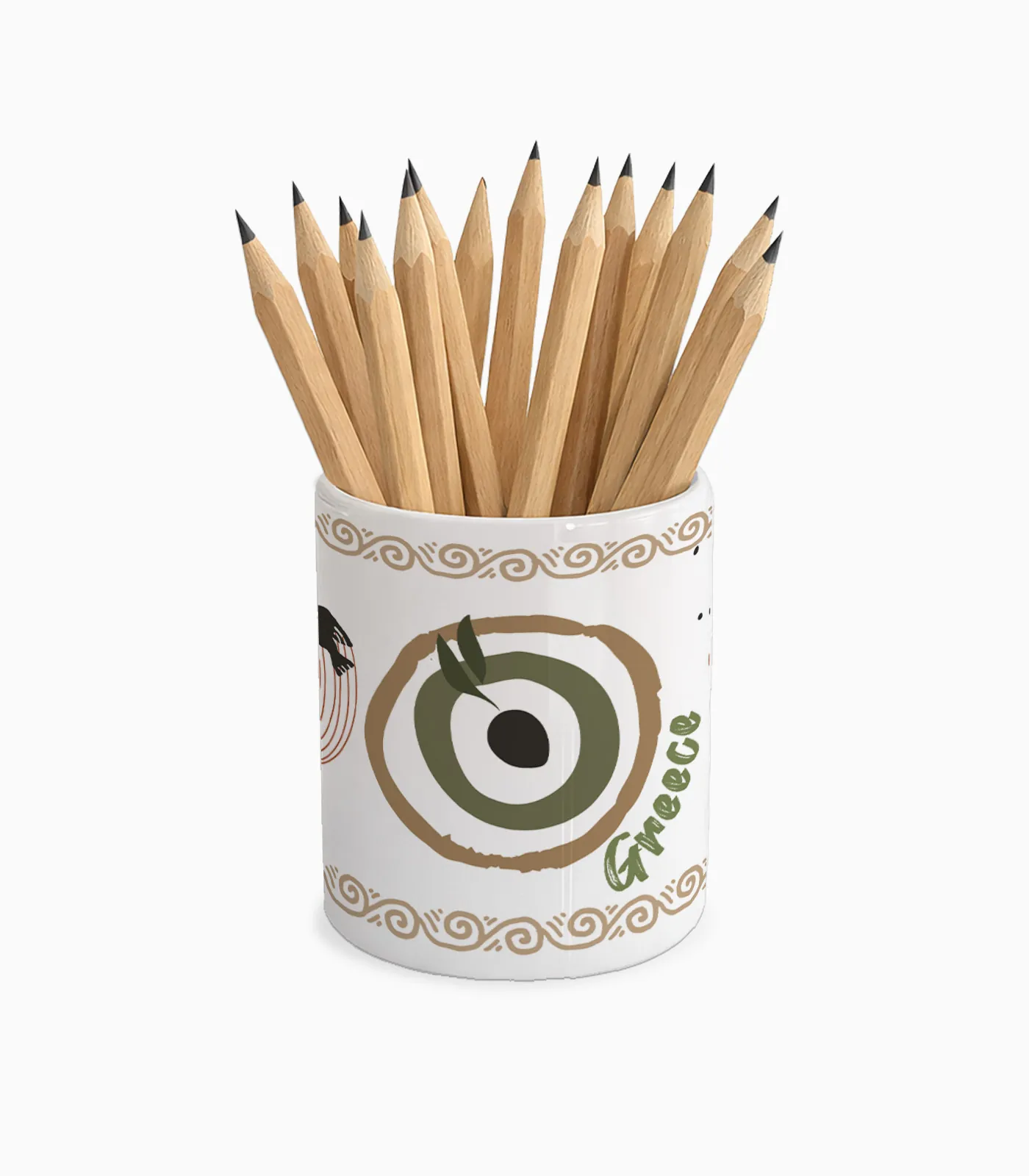 molubothiki_printia_souvenir_keramiko_doro_elia_P2613.03 Μολυβοθήκη Ελιά - P2613.03 - Image 1