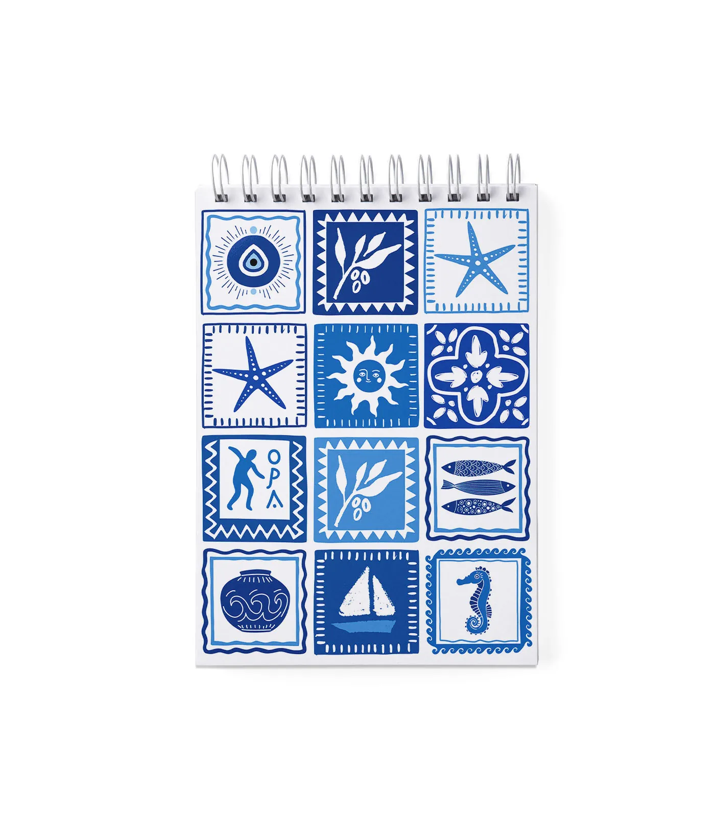 mplok_souvenir_megalo_printia_nisia_ellada_15x21cm_P2612 Μπλοκάκι Μεγάλο Νησιά Ελλάδα - P2612 - Image 1