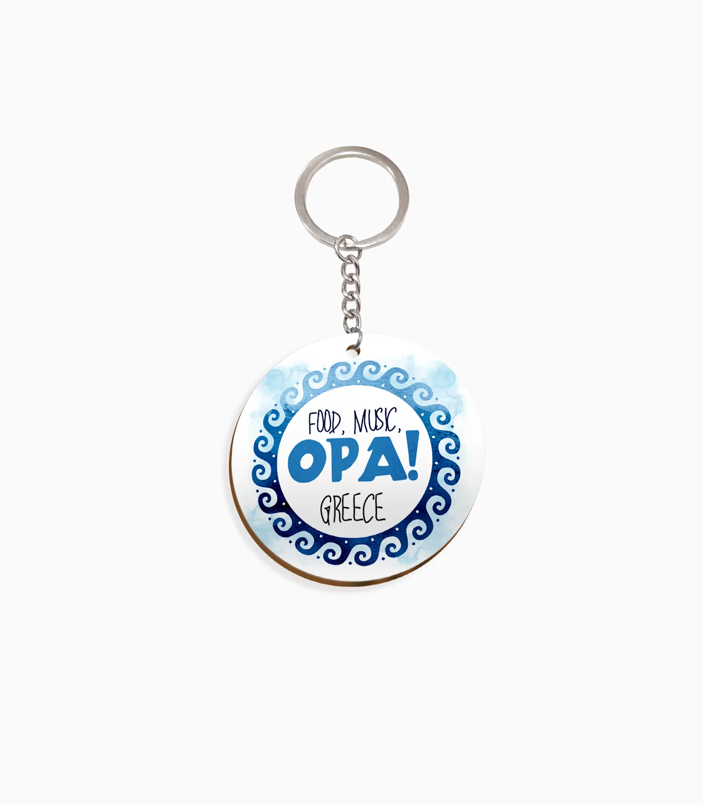 ksilino_mprelok_souvenir_printia_cultural_icons_P2619 Μπρελόκ ελληνικού σουβενίρ με σύγχρονο γραφικό και Ελλάδα