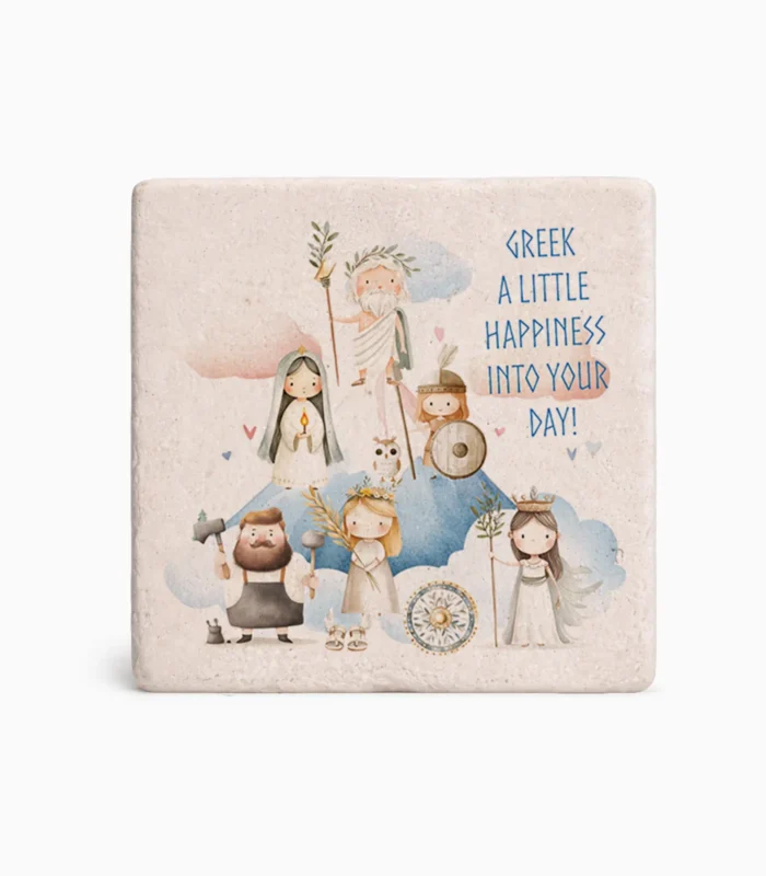 Μαγνητάκι ελληνικού σουβενίρ εμπνευσμένο από την αρχαία ελληνική μυθολογία