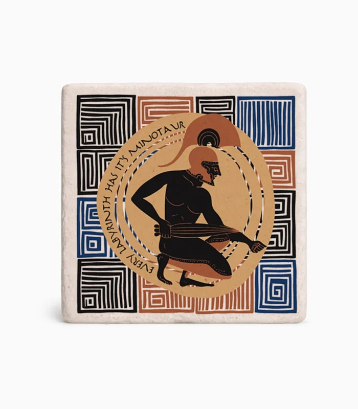 Μαγνητάκι ελληνικού σουβενίρ εμπνευσμένο από την αρχαία ελληνική μυθολογία