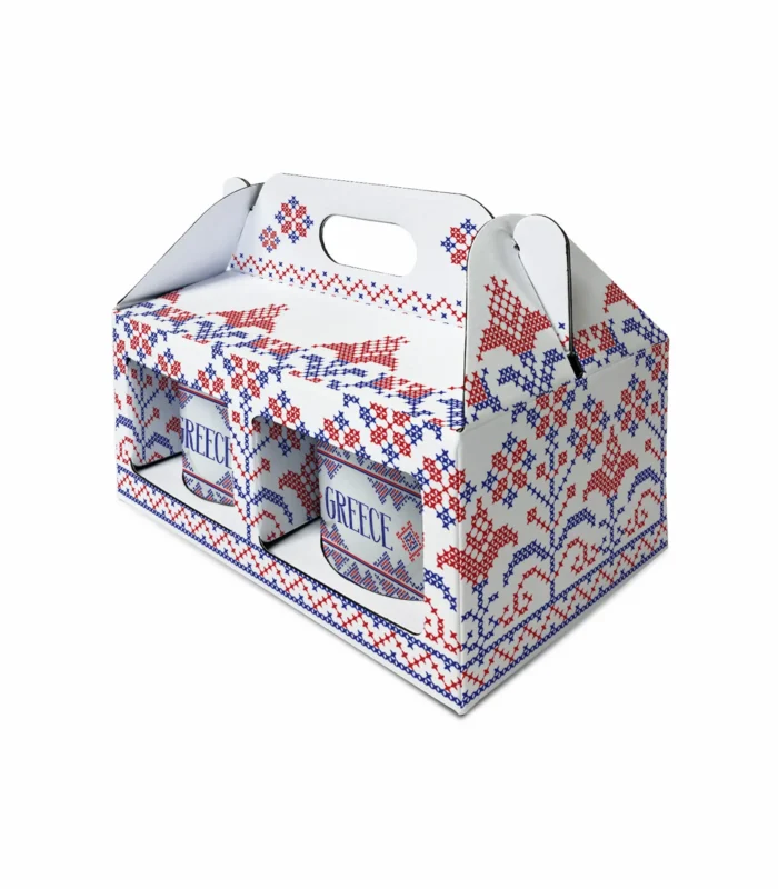 Σετ Δώρου Με Δύο Κούπες Folklore - P2605 - Image 3