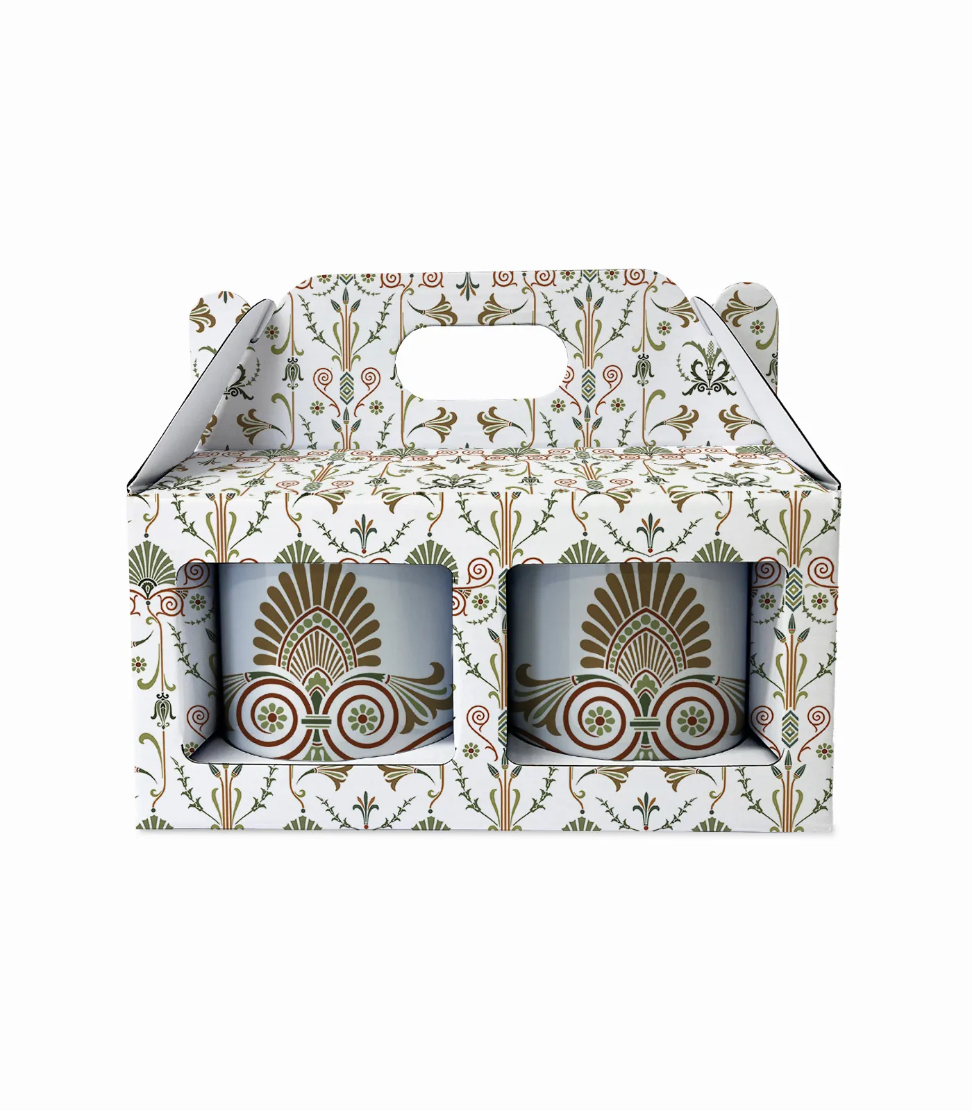 Σετ Δώρου Με Δύο Κούπες Folklore - P2606 - Image 1