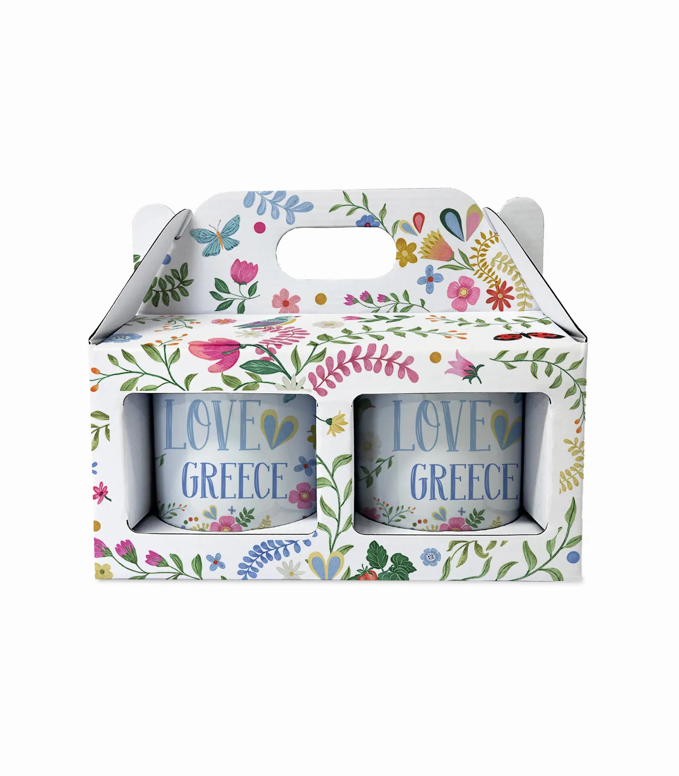 set_dorou_kouti_duo_koupes_printia_folklore_P2607_01 Σετ Δώρου Με Δύο Κούπες Folklore - P2607 - Image 1