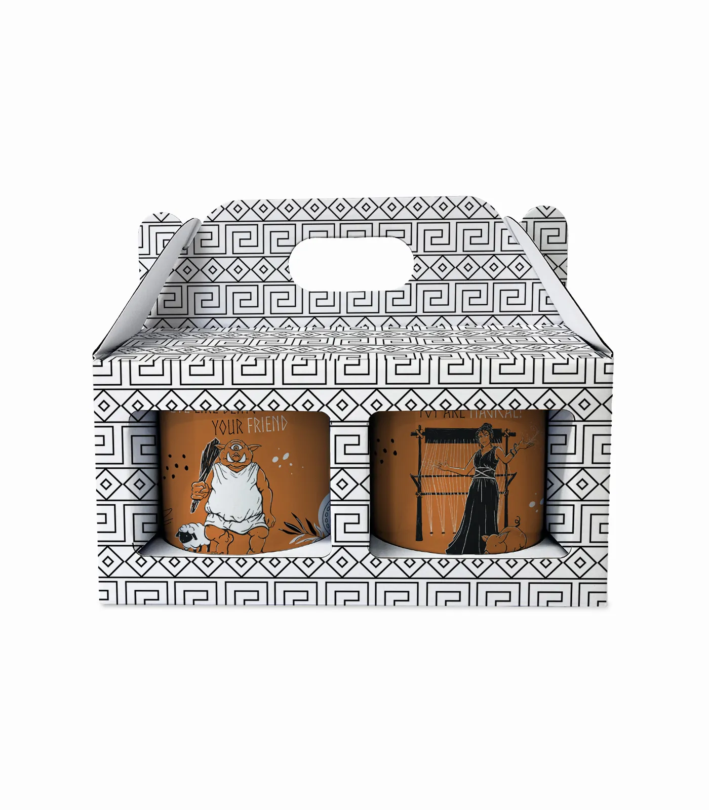 Σετ Δώρου Με Δύο Κούπες Οδύσσεια - P2615.132 - Image 1