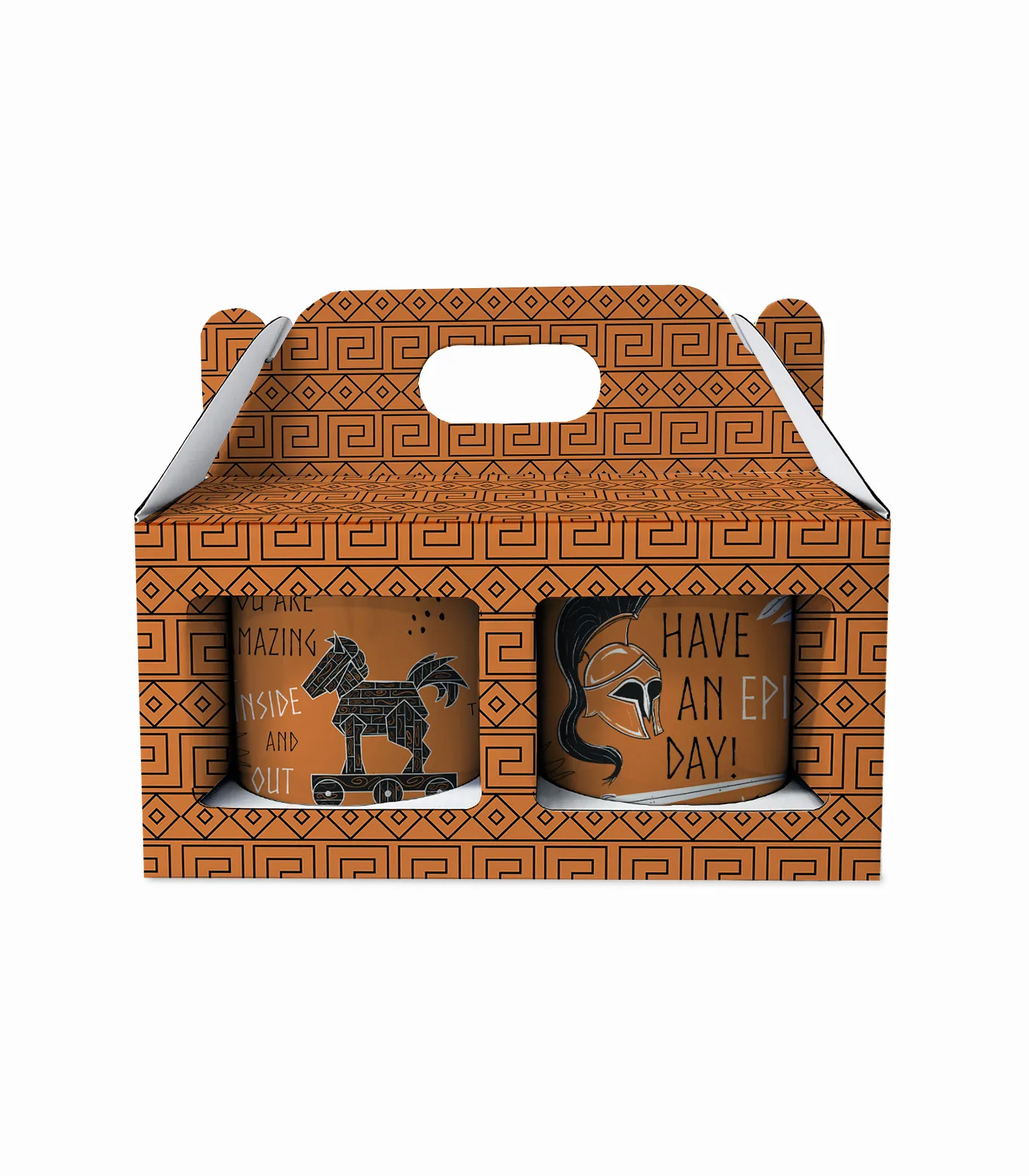 Σετ Δώρου Με Δύο Κούπες Οδύσσεια - P2615.13 - Image 1